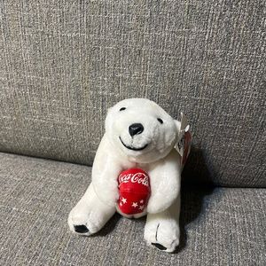 1998 Coca Cola Plush Collection Lovey Coke Ball